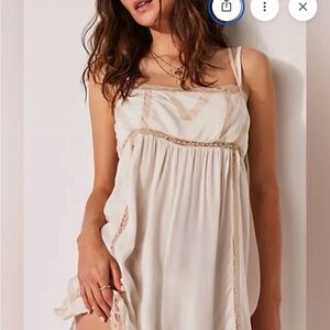 Free People One Elise Tunic NWT Ivory